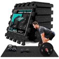 thumbnail image 1 of Juego de tapetes para gimnasio BeMaxx de 18 piezas, losetas de espuma EVA entrelazables, 1 of 9