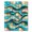 Blue, Pattern 13, variant on ODIKA 4'x6' Machine Washable Non-Slip Area Rug, 3d Teal High Traffic Rug, Blue, 968610