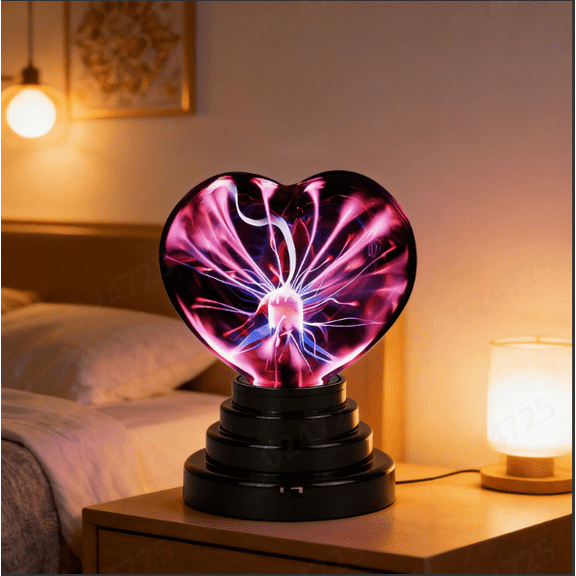 Plasma Ball - Magic Plasma Ball Lava Lamp for Teens,Plasma Lamp Atmosphere L-amp with Touch and Sound Sensitive,Colorful Nebula Electric Lightning B-All Science Toys, Middle School Boy gifts