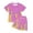 Light Purple, variant on Gaexia Girls Summer Outfits Size 6 Solid Color Sleeveless Top Clothes Cotton Outfits Short Sport T-Shirt and Shorts Set Two Piece Set Little Girls