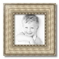 thumbnail image 2 of ArtToFrames 10" x 10" Silver Scoop Picture Frame, 10x10 inch Silver Wood Poster Frame (WOM-5089), 2 of 7