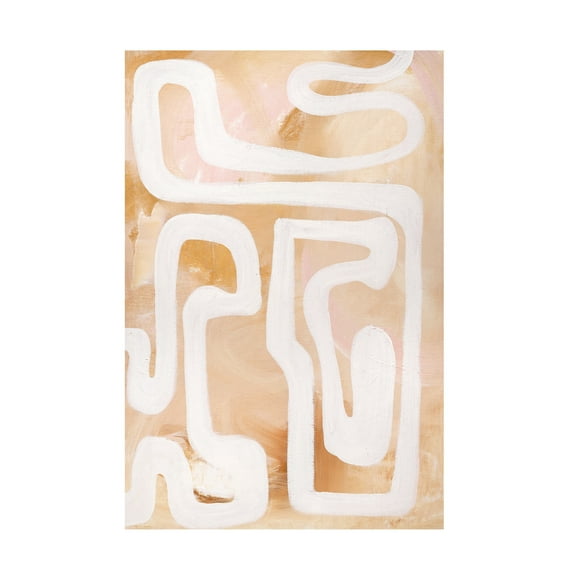 Canvas Wall Art - Design Fabrikken 'Blank' Wall Art for Living Room, Bedroom, or Office Décor by Trademark Fine Art - 12 x 19 Inches