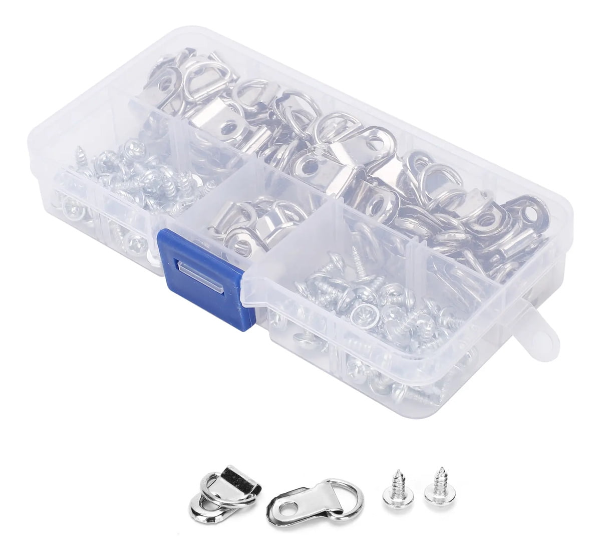 Screws for hanging picture frames, 80 pieces, set D, hook