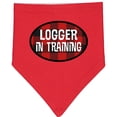 thumbnail image 2 of Inktastic Future Logger in Training Baby Bandana Bib, 2 of 4