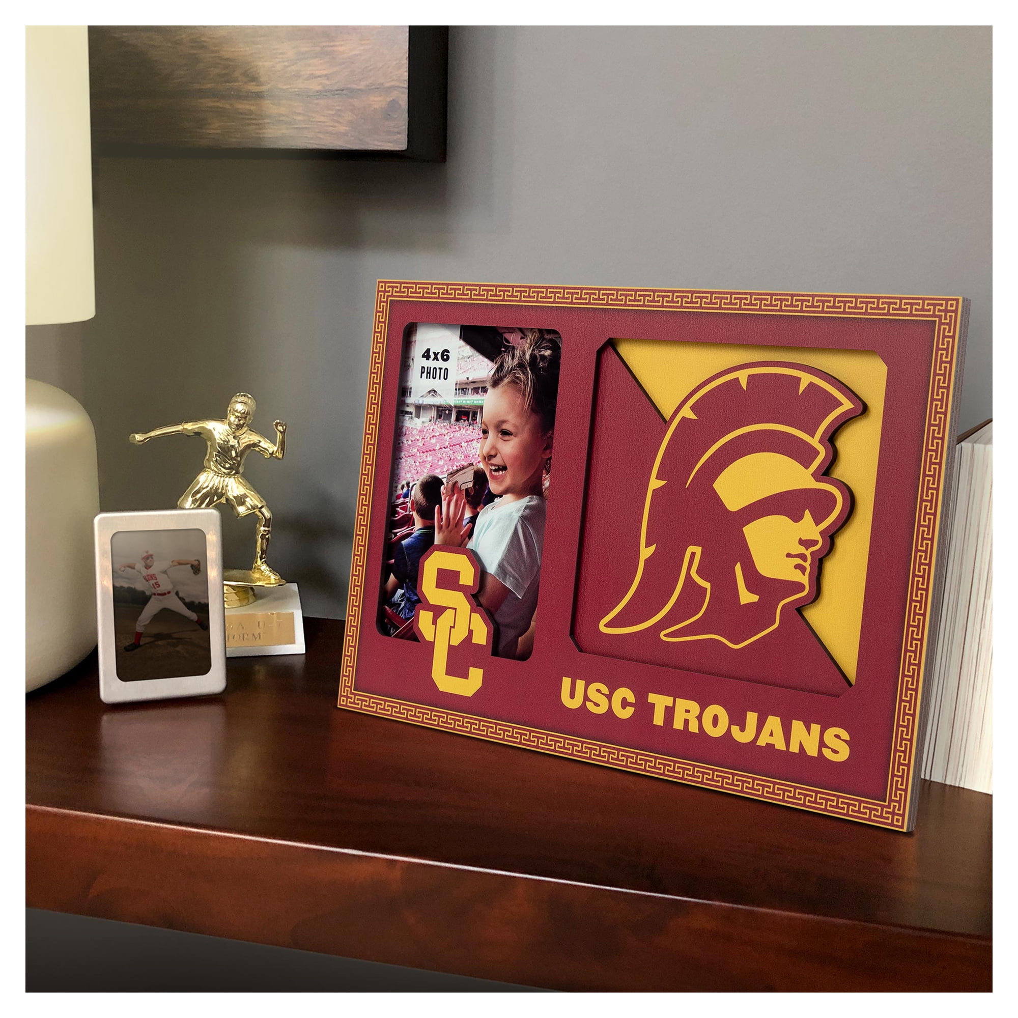 IDNA USC Trojans 3D Logo Series Picture Frame