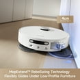 thumbnail image 4 of Dreame 2-in-1 Robot Vacuum and Mop, 10KPa Suction, MopExtend, Self-Emptying Base for 75 Days of Cleaning, Self-cleaning and drying mops, Carpet Boost, L10s Ultra Gen2 Cleaning Bundle, 4 of 10