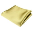 thumbnail image 1 of Mouchoir pour Homme en Satin Uni, Poche Carrée Hanky pour Mariage et Fête, champagne#, 1 of 11