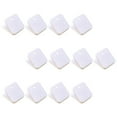 thumbnail image 1 of KEINXS 12 Pcs Pinces à Classeur Blanches pour Bureau, Dossier Carré, Papier, 1 of 6