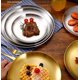 thumbnail image 2 of Discos de placa de acero inoxidable estilo 2PCS Bandeja de almacenamiento de alimentos redonda elegante Metal esmerilado plateado 304 Platos Nordic Simplicity Postre Bistec Cocina Café Shop19CM JAMW Sencillez, 2 of 5