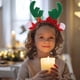 thumbnail image 4 of Cervos Cuernas Banda de Cabeza Navidad Decoración Floral para Mujeres Niñas, Tela Arte Accesorio Disfraz Fiesta Vestir Regalos para Adultos, 4 of 6