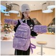 thumbnail image 2 of Juego de mochila de 3 uds con juegos de almuerzo, mochila para chicas adolescentes, mochila escolar con gradiente, 2 of 5