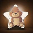 thumbnail image 3 of Star Shaped Energy Saving Night Light Living Room Night Light, Bedroom Night Light, Corridor Night Light, Study Night Light Cartoon Gray Bear, 3 of 6