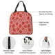 thumbnail image 4 of Easygdp Red Strawberry Bolsa Térmica Premium - Tela Oxford Impermeable, Gran Capacidad, Bolsillo Frontal, Unisex para Trabajo, Escuela, Actividades al Aire Libre y Picnics, 4 of 8