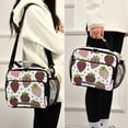 thumbnail image 5 of Chocolate Strawberries with Dots Insulated Lunch Bag Portable Cooler Bag Mommy Bag Large Capacity 6L, 5 of 9