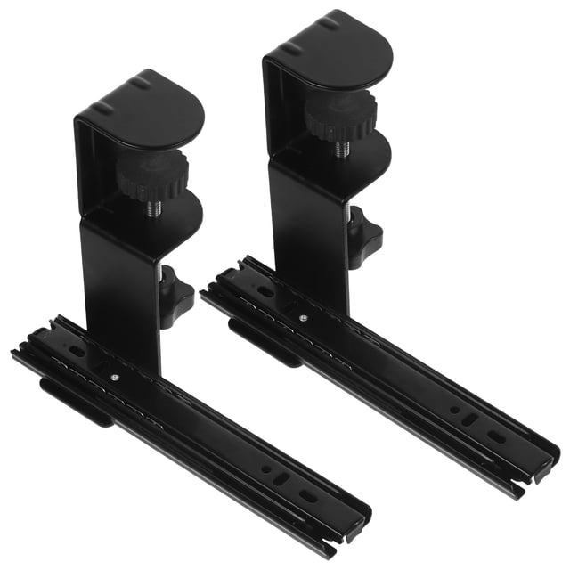 DEEPCRAFF 2 Sets Desk Extension Support Bracket Heavy Duty Desk Extender for Adults Professionals