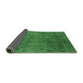 thumbnail image 2 of Ahgly Company Indoor Square Oriental Emerald Green Industrial Area Rugs, 5' Square, 2 of 4