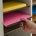 thumbnail image 6 of Wood Adjustable Literature Organizer, 16Compartment, Gray, 6 of 7