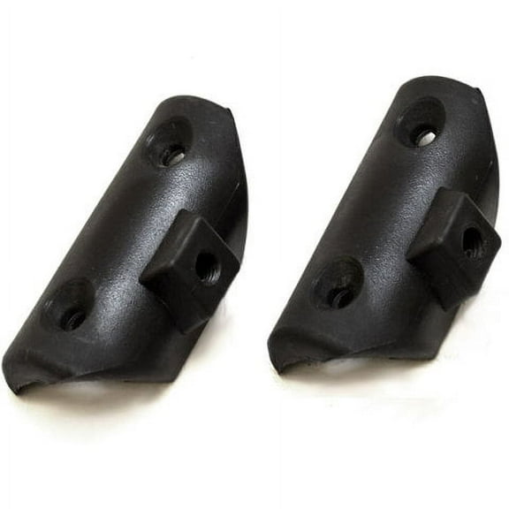 Crownline Boat Bimini Bracket 51051 | 2 3/8 x 1 1/4 Black (PAIR)