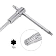 thumbnail image 4 of Llave T20 Deslizante T-Mango Torx Estrella para Rápido Giro Unique Bargains Acero, 4 of 5