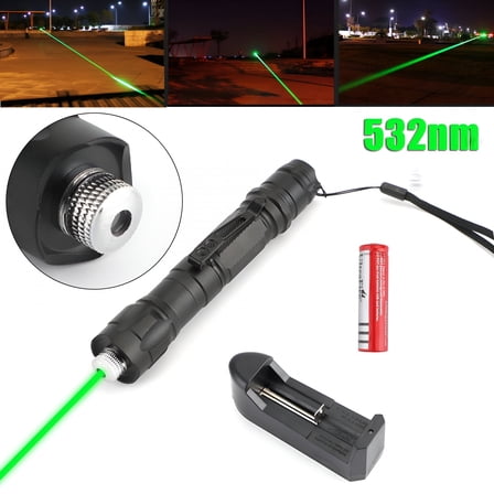 BESTSKY Laser Pointer with Charger,Green