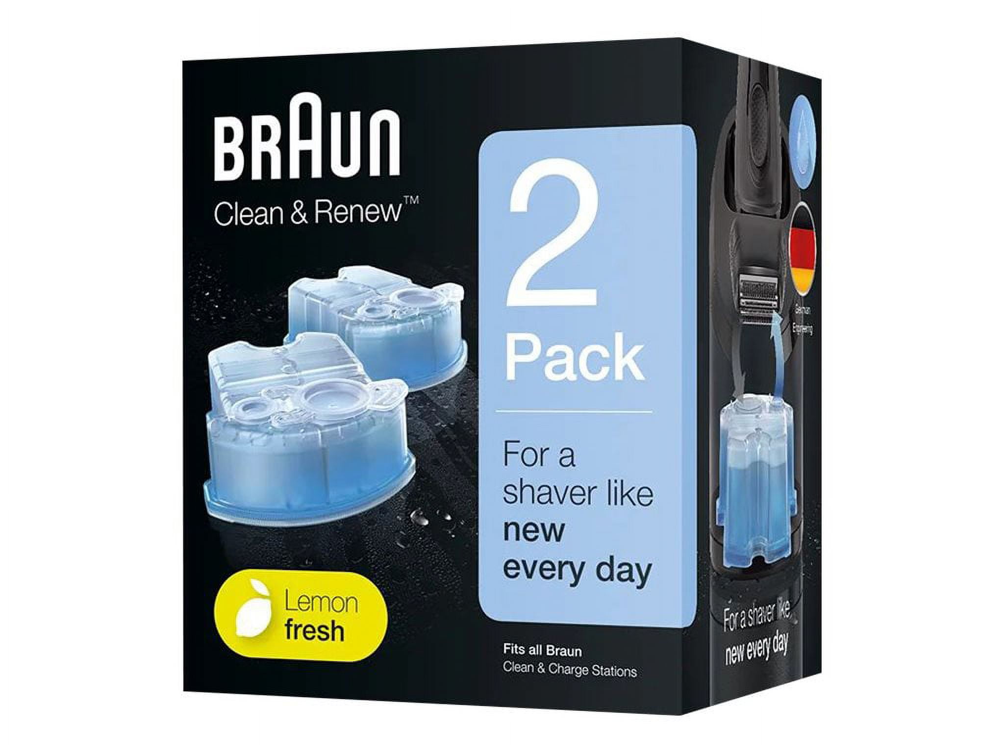 Braun Braun  Clean & Renew, 2 ea
