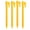 Yellow, variant on Hariumiu 4Pcs/8Pcs Tent Stakes ABS Rust-Free Yard Stakes, Garden Edging Fence Hook | Tent Stakes for Outdoor Camping, Tent Garden Stakes for Gardening & Canopies, Tent Pegs