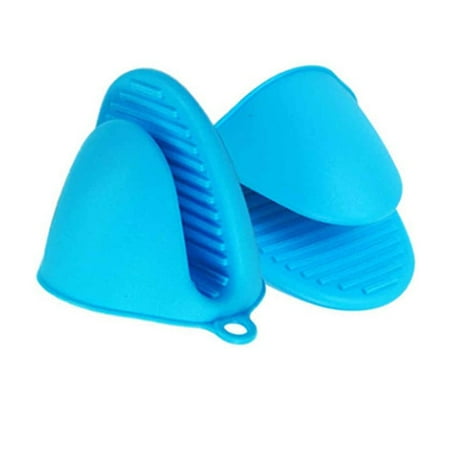 

JeashCHAT Kitchen Silica Microwave Oven Insulation Gloves Silicone Oven Insulated Gloves Clearance