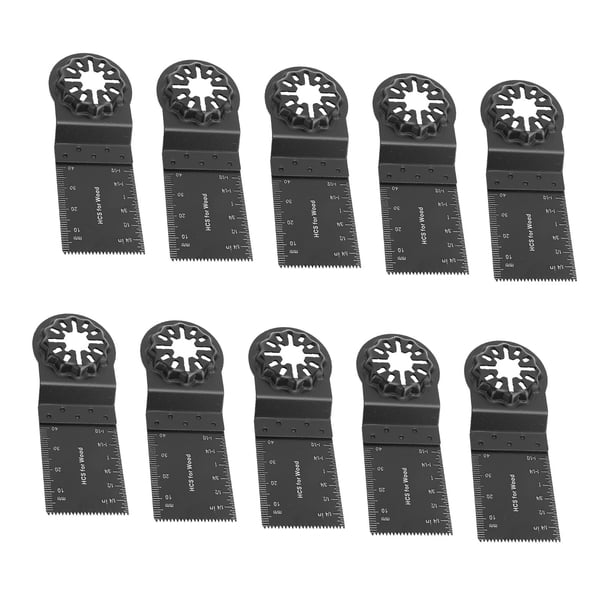 Hoja De Herramienta Oscilante, Interfaz Hoja Multiherramienta Prevención De Corrosión De 34 Mm Profundidad De Corte De 40 Mm Para Plástico