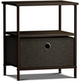 thumbnail image 4 of 1 Drawers Table Dresser - Brown, 4 of 8