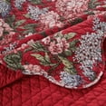 thumbnail image 5 of Greenland Home Fashions Millie Traditional Floral Print Cotton Quilt Set, 3-Piece Full/Queen, 5 of 8