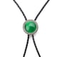 thumbnail image 5 of Corbata de bolo Yinane Estilo Vintage Verde, 5 of 7