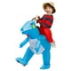 thumbnail image 2 of Disfraz de mascota inflable para niños y adultos, conjunto Unisex de dinosaurio, Tops de animales para fiesta de navidad, 2 of 5