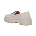 thumbnail image 4 of Zapato Mujer Kipon Casual Plataforma Mocasin Chunky Broche Brillantes beige 23, 4 of 6