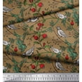 thumbnail image 3 of Soimoi polyester Crepe Fabric Bird & Leaf Bird Print Fabric by Yard 42 Inch Wide, 3 of 3