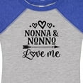 thumbnail image 4 of Inktastic Nonna and Nonno Love Me Boys or Girls Baby Bodysuit, 4 of 5