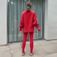 thumbnail image 6 of Yokua Women Tracksuits 2 Piece Athletic Outfits Sweatsuits Long Sleeve Top Legging, 6 of 9