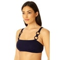 thumbnail image 3 of Women's Live In Color Ring Strap Bandeau Swim Top, 3 of 10