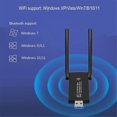 thumbnail image 4 of 1300Mbps USB WiFi Adapter USB 3.0 Bluetooth Dual Band Receiver, 4 of 5