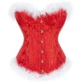 thumbnail image 1 of SZIVYSHI Corsé Tops para Mujer, Bustier Shapewear Lencería, Cintura de Encaje Push Up Body, 1 of 4