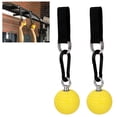 thumbnail image 4 of Yellow Pull Up, Hanging Ball Gym Exercise Pull Up Ball Arm Strength Training Grips Home Fitness Chin Equipment, 4 of 8