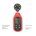 thumbnail image 3 of SENRISE Portable UT363BT Digital Anemometer for Measure Wind Speed and Temperature by Bluetooth Red, 3 of 8