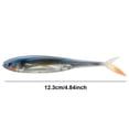 thumbnail image 5 of Señuelos Pesca para Sábalo Cebo Suave Swimbait Lucio Lubina Trucha (reticulado) 2 Uds., 5 of 5