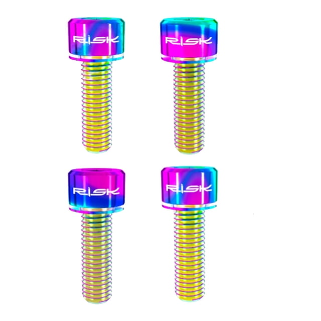 Eigraketly Pernos de freno de disco de aleación para bicicletas de carretera, tornillos de frenado, piezas de repuesto, accesorio para Ciclismo Vistoso