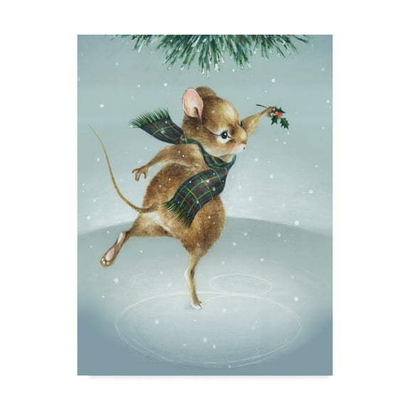 Trademark Fine Art 'Mice Capades' Canvas Art by Peggy Harris