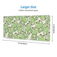 thumbnail image 2 of Rocae Cute Frog for Gaming Mouse Pad, Mouse Pad Large, Office Computer Keyboard Mousepad, Keyboard and Mouse Pad with Stitched Edges,31.5 x 11.8 in, 2 of 5