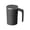 Black, variant on ZJNGJC Self-Stirring Magnetic Coffee Mug - Smart Cup with Temperature Display, Automatic Magnetic Stirring for Coffee Tea, Convenient Self-Stir Mug for Home Office, Black
