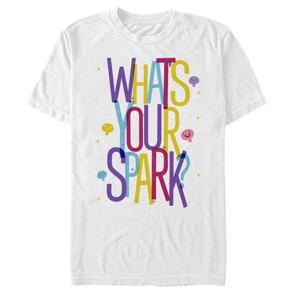 Men's Soul What's Your Spark Graphic Tee White 2X Large