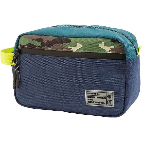 HEX Aspect Dopp Kit Blue Camo - Toiletry Bag - HX2155-CMBL