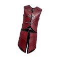 thumbnail image 3 of Rongfmy Gilet Armure Gothique Viking Médiéval Renaissance Ajustable Robe de Costume de Fête Rouge, 3 of 7