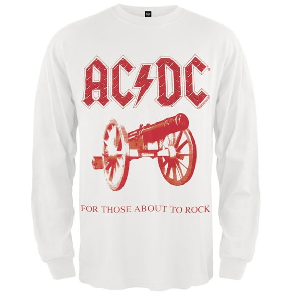 AC/DC - Cannon Long Sleeve T-Shirt - Medium